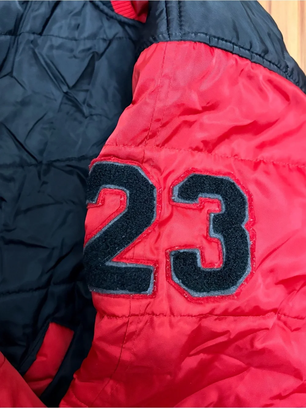 Jordan Black & Red Bomber Jacket
